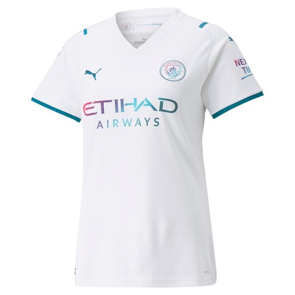 Camiseta Manchester City 2ª Kit Mujer 2021 2022